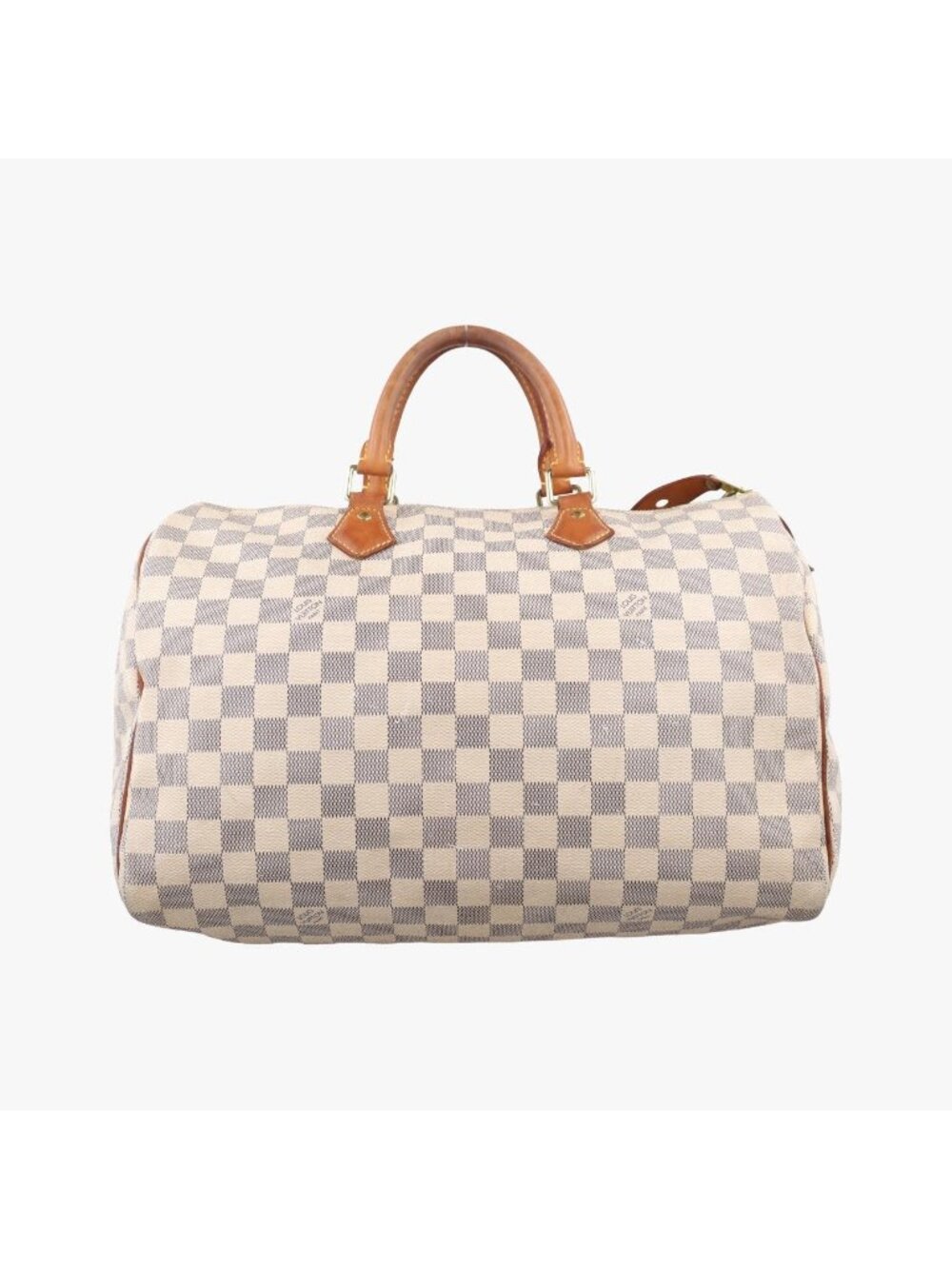 Louis Vuitton Speedy 35 Azur Damier Canvas Handbag - Picture 1 of 15